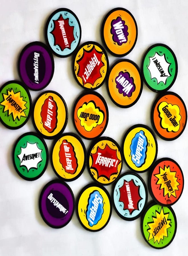 ILEARNNGROW Magnetic Reward Chore Chart for Kids | Habit Development Kit with 30 Tasks 25 Achievement Badges | Positive Behavior Learning Tool for Age 3 to 12 Years - Image 2
