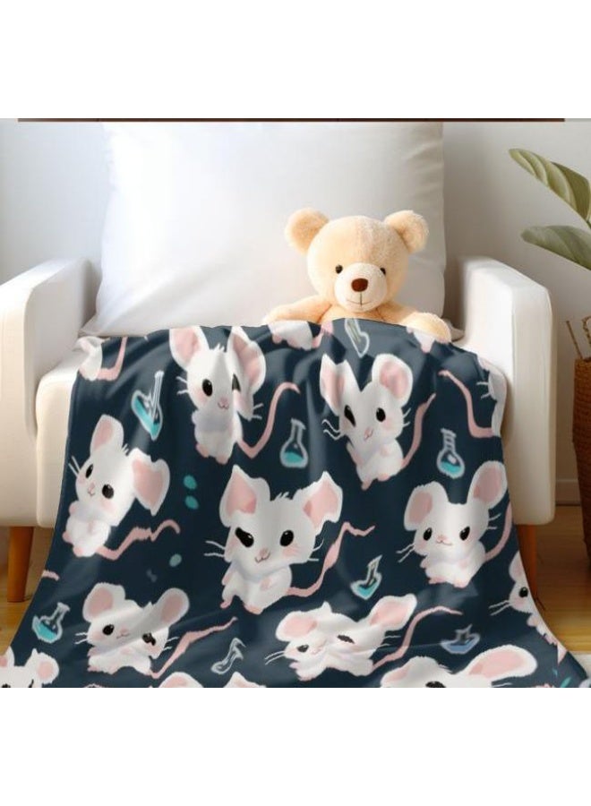 عام بطانية رقيقة من الفانيلا (حرارة ومريحة، ومناسبة للنوم واستخدام اللعبة والغبار والرمل) 150 سم * 200 سم - 922 - Image 1