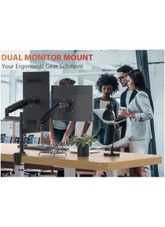 NB NORTH BAYOU Sleek H180 Dual Monitor Mount - NB North Bayou  - Image 4