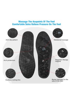OASIS-TH Magnetic Insoles, Acupressure Insoles, Magnetic Insoles, Foot Acupressure Insoles, Orthopedic Insoles for Women & Men Size M  - Image 3