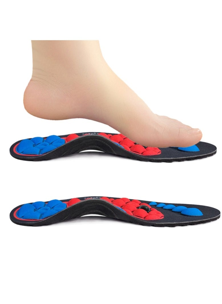Magnetic Insoles, Acupressure Insoles, Magnetic Insoles, Foot Acupressure Insoles, Orthopedic Insoles for Women & Men Size M