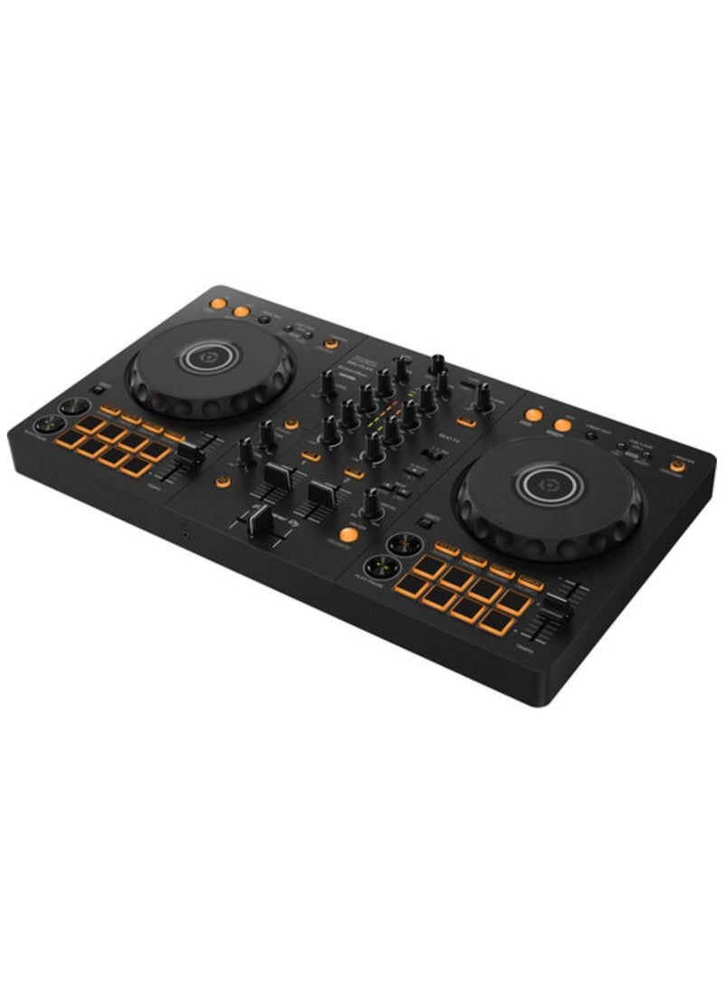Pioneer DJ Pioneer DJ DDJ-FLX4 2-deck Rekordbox and Serato DJ Controller-Black  - Image 2