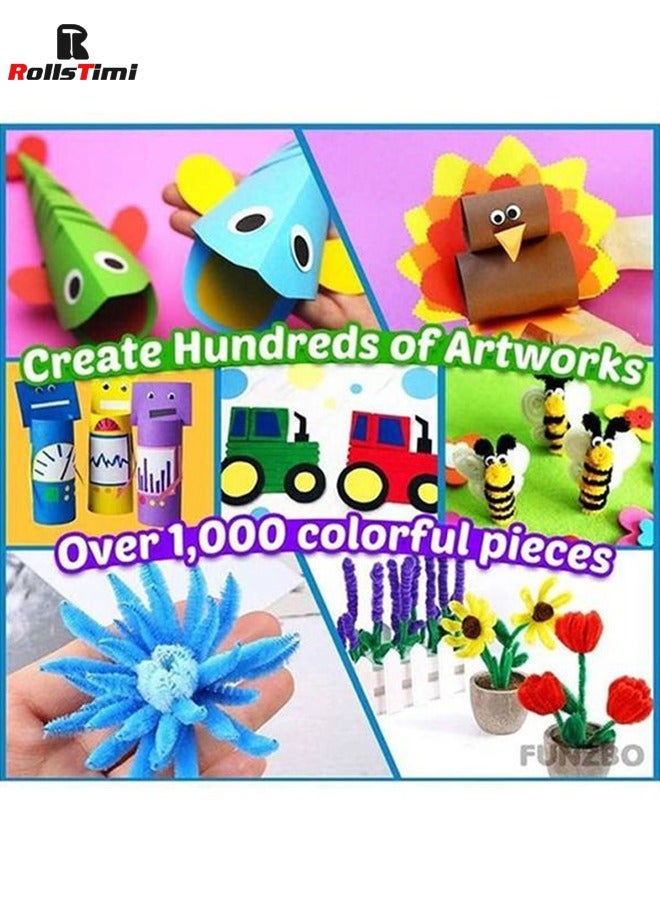 RollsTimi  Colourful Creative Art And Craft Jar For Classroom And Home Projects - Image 3