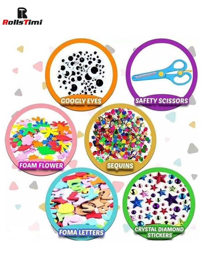 RollsTimi  Colourful Creative Art And Craft Jar For Classroom And Home Projects - Image 5