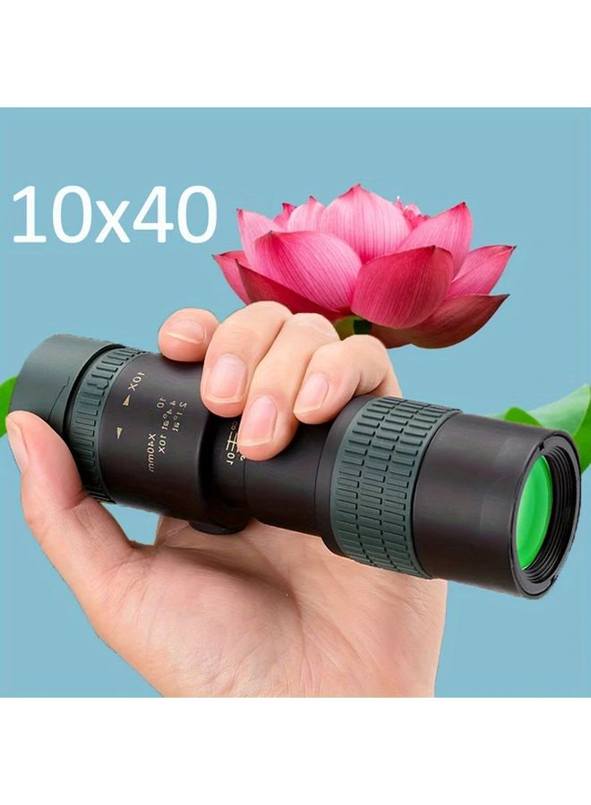 High Definition Monocular Telescope With Zoom Lens Wide Field View For Bird Watching - Image 2