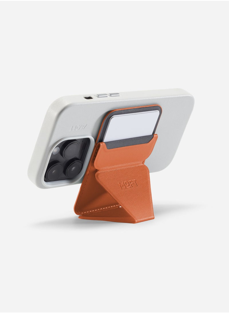 MOFT - Moft Foldable stand and Wallet for iPhone with 3 Viewing Angles Sunset Red - Image 1