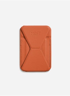 MOFT Moft Foldable stand and Wallet for iPhone with 3 Viewing Angles Sunset Red  - Image 3