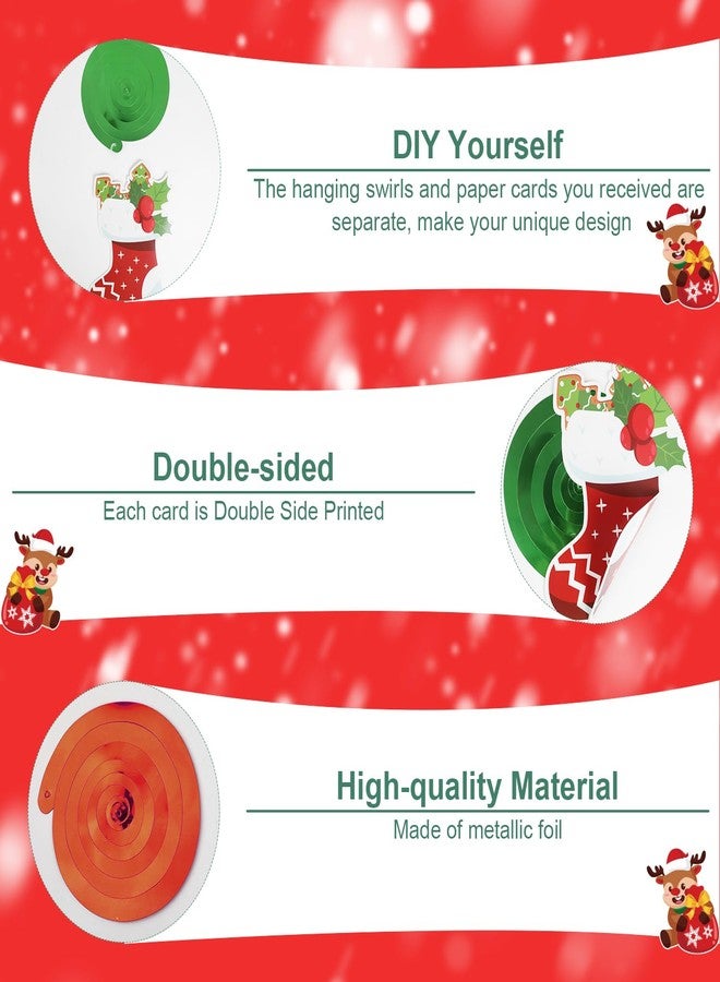 LOKIPA 30PCS Christmas Hanging Decorations, Ceiling Hanging Decorations for Home Office Classroom Fall Decor - Image 4