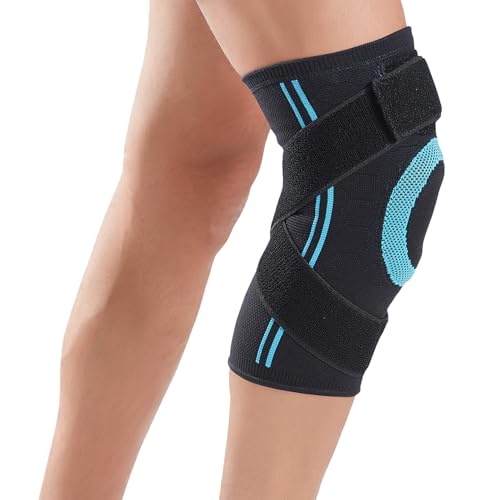 Gochamps Premium Knee Support with Adjustable Straps & Patella Ring, Knee Brace for Pain Relief, Sports, Running, Gym & Arthritis, Japanese Collaboration, XXL (47.5-52.5 cm, Pack Of 1) - Image 1
