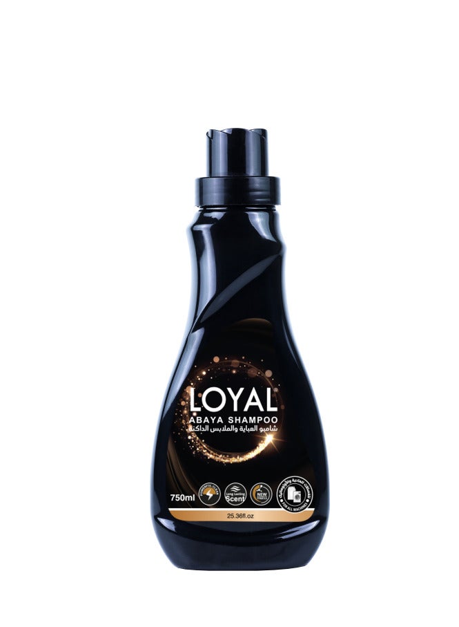 Loyal Long-Lasting Scent Abaya Liquid Detergent Shampoo, Powerful Clean, New Advance Formula, For All Machine 750ML