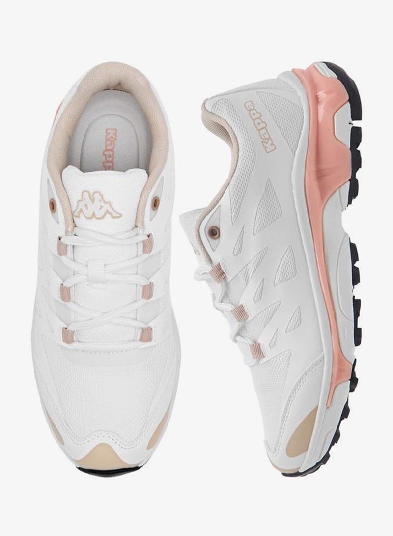 كابا حذاء رياضي نسائي بأربطة وتفاصيل متباينة - Image 3