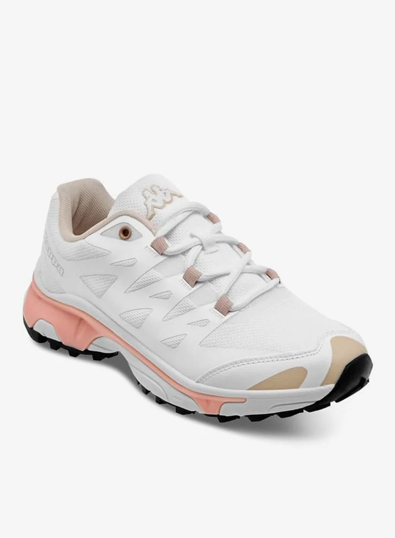 Kappa Women's Panelled Sports Shoes with Lace-Up Closure