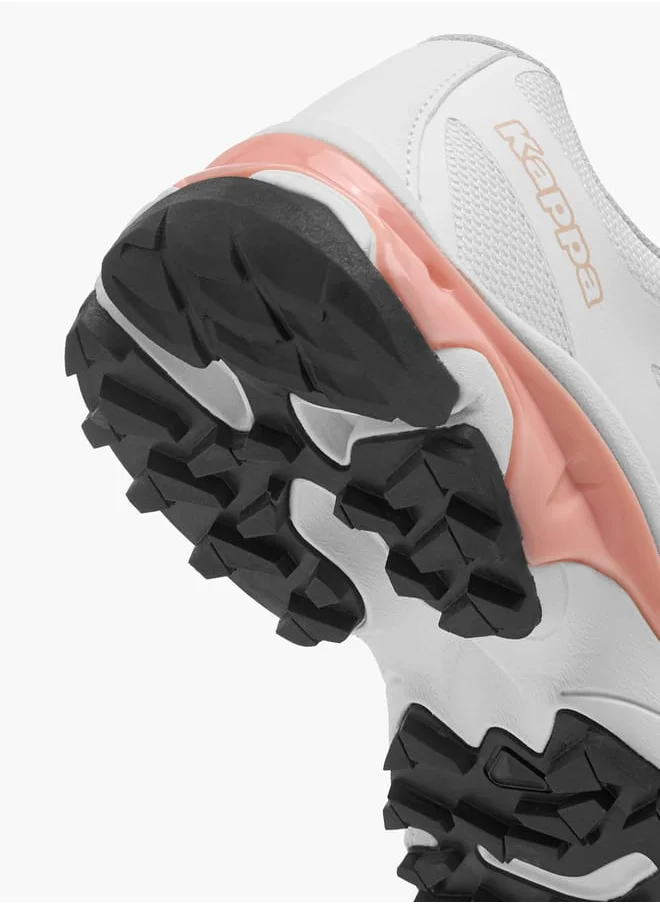 Kappa Women's Panelled Sports Shoes with Lace-Up Closure