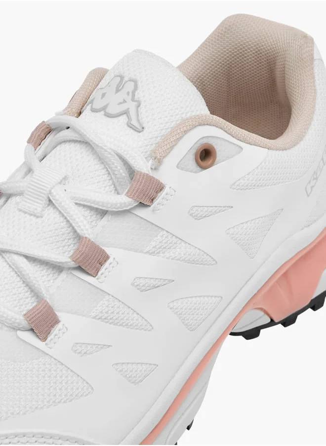 Kappa Women's Panelled Sports Shoes with Lace-Up Closure