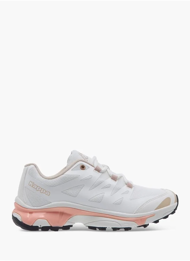 Kappa Women's Panelled Sports Shoes with Lace-Up Closure