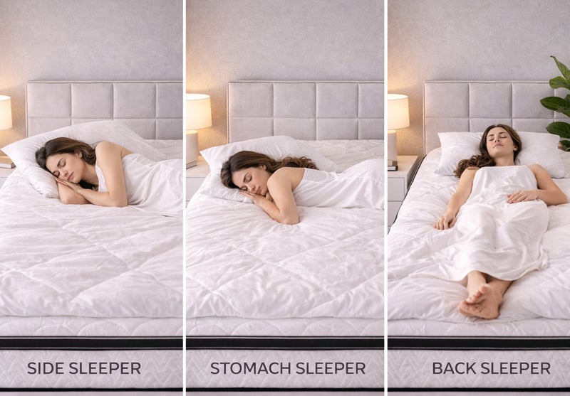 ريكسال هوم مرتبة Rexal Home Velvet Vista بزنبركات بونيل متوسطة الصلابة – سماكة 30 سم، سطح علوي مبطّن ناعم، قماش قابل للتنفس، راحة يومية، مقاس كوين 190 × 150 سم - Image 4