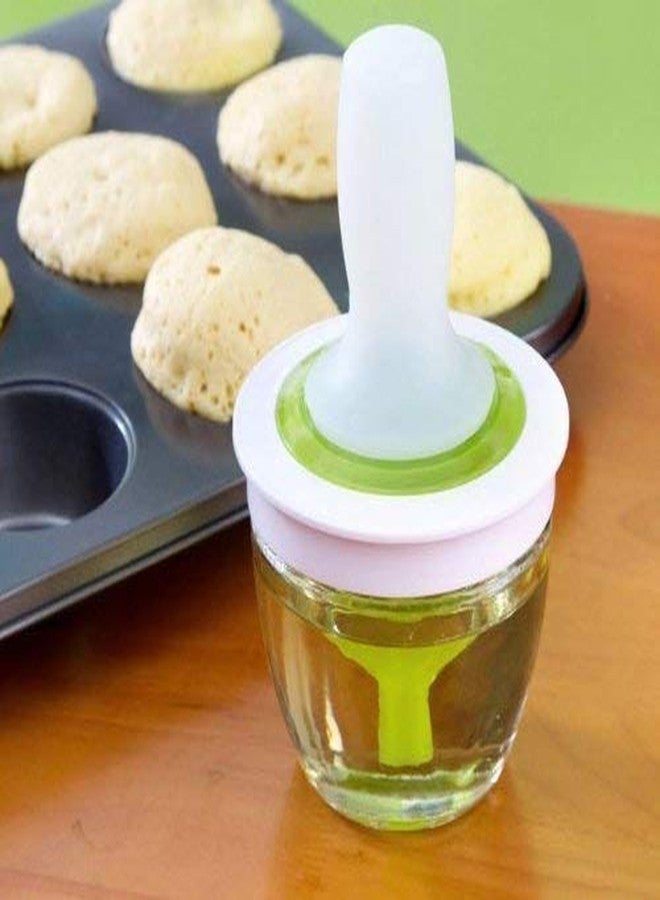 Onward Kitchen Silicone Oil Brush BBQ Chef's Basting Set (Green) - Image 4