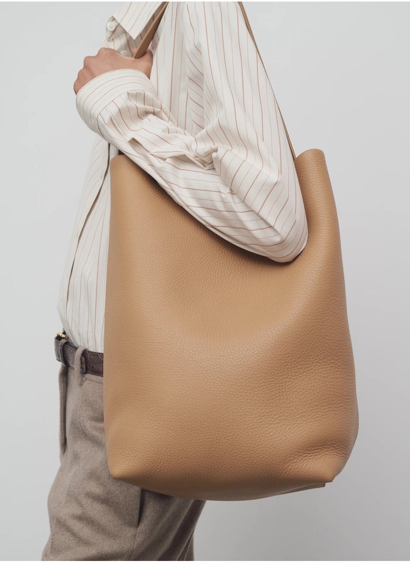 TR - THE ROW N/S Park leather tote - Image 1