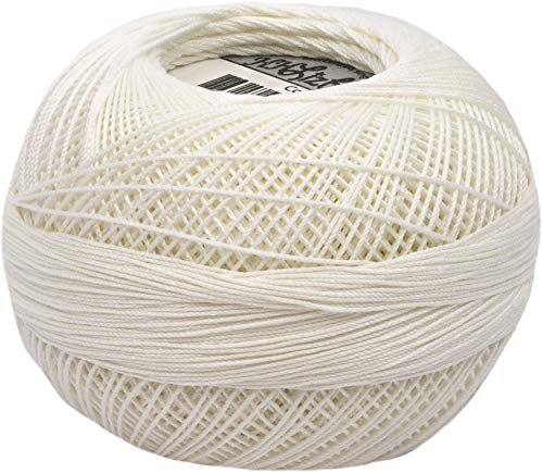 LIZBETH Handy Hands Lizbeth Premium Cotton Thread, Natural - Image 1