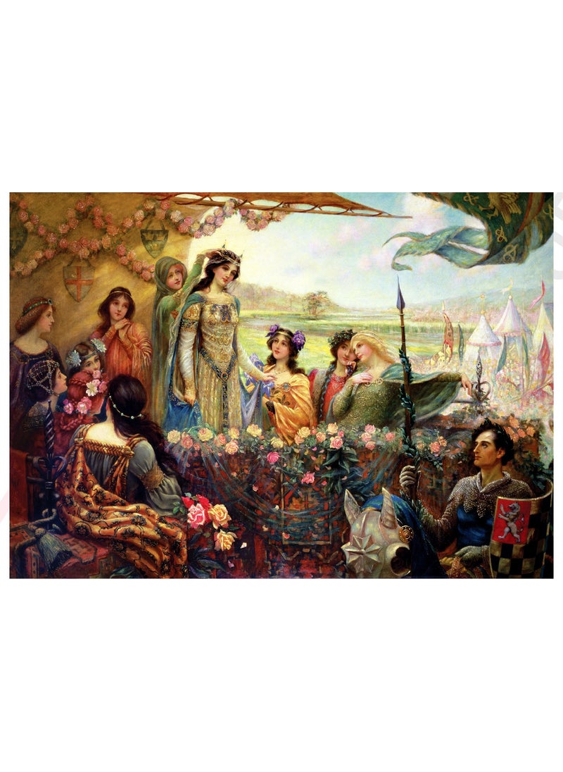Anatolian 3000 Piece Puzzle / Lancelot & Guinevere - Code 4929  - Image 2