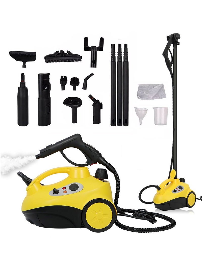 ET-LIFE Steam Cleaner, 2000W Steam Mop, 4 Bar Steam Pressure, 1.5 Liter Tank Capacity, High Temperature Kills 99.99% of Viruses & Bacteria - Image 1