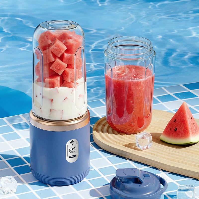 Portable Rechargeable Personal Blender Juice Cup 400ml 6-Blade - Image 3