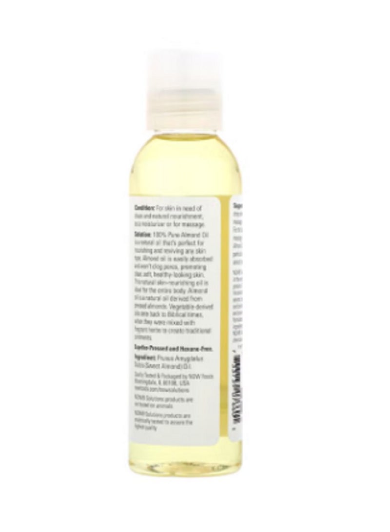 ناو زيت ترطيب اللوز الحلو النقي 118 مل، عبوة من قطعتين - Image 2