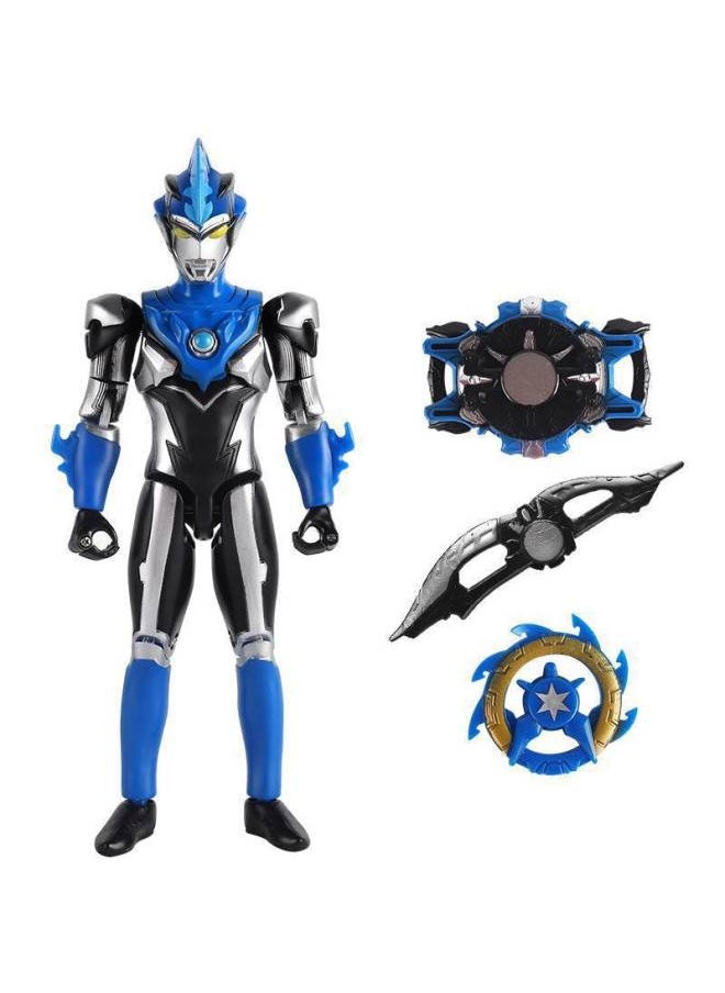 Generic - SHF Aix Ultraman Transcendental Beta Spark Hybrid Armored Suit Ultra Action Figure Hand-made Model-Color:--bulu Belt Weapon 17cm Super Movable-Specifications:Standard - Image 1