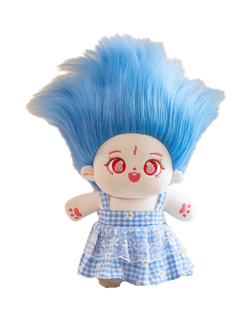30 CM Cartoon Cute Skirt Little Girl Plush Toy Soft Stuffed Doll For Girls And Boys All Ages Gift (Style C)  - Image 1