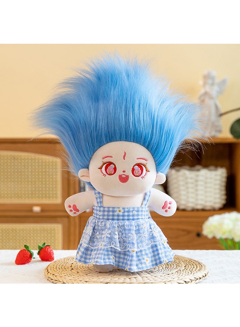 30 CM Cartoon Cute Skirt Little Girl Plush Toy Soft Stuffed Doll For Girls And Boys All Ages Gift (Style C)  - Image 3