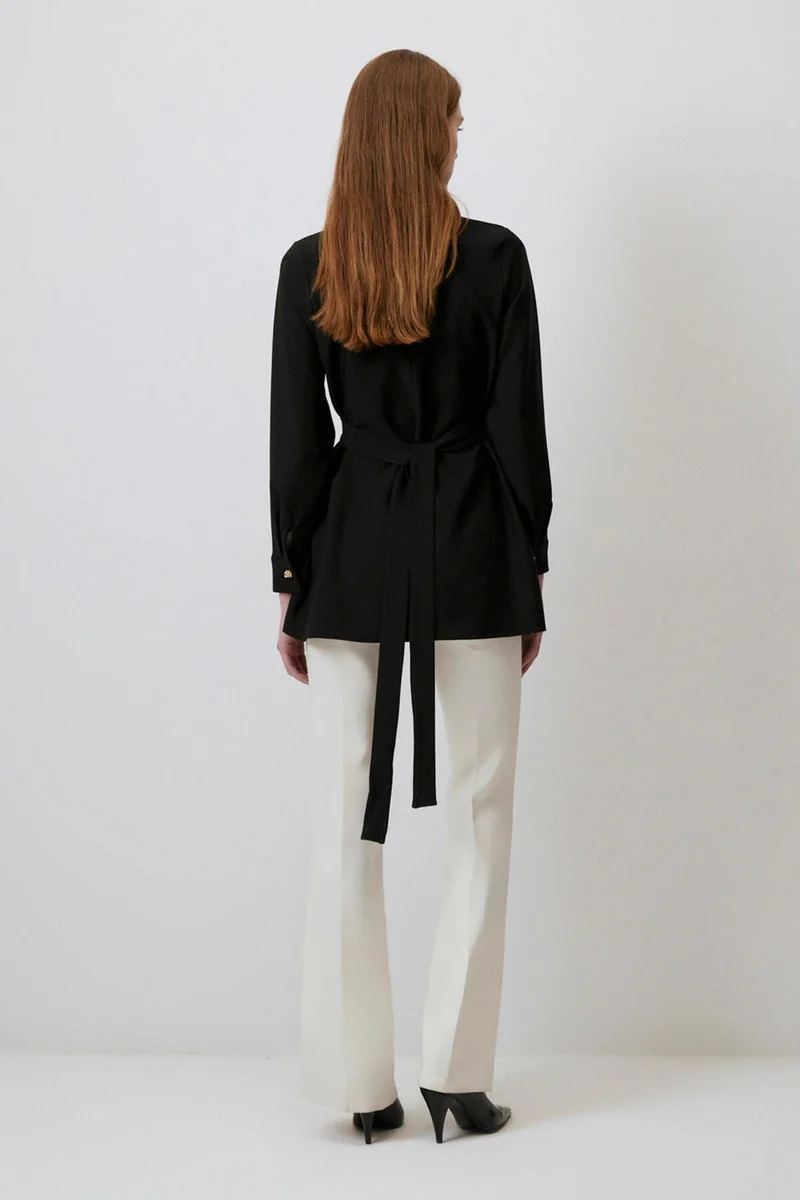 توتشي Tie Detail Tunic