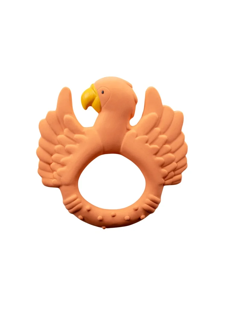 Natruba Natruba Teether Parrot - Orange