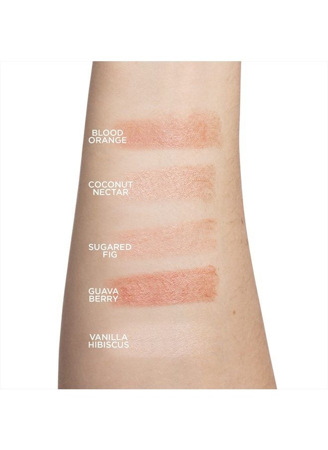 Pacifica - Beauty, Color Quench Tinted Lip Balm, Sugared Fig, Coconut Oil, Cocoa Seed Butter, Vitamin E, Moisturizer, Dry Cracked Skin, Talc / Mineral Oil / Paraben Free, Vegan & Cruelty Free - Image 1