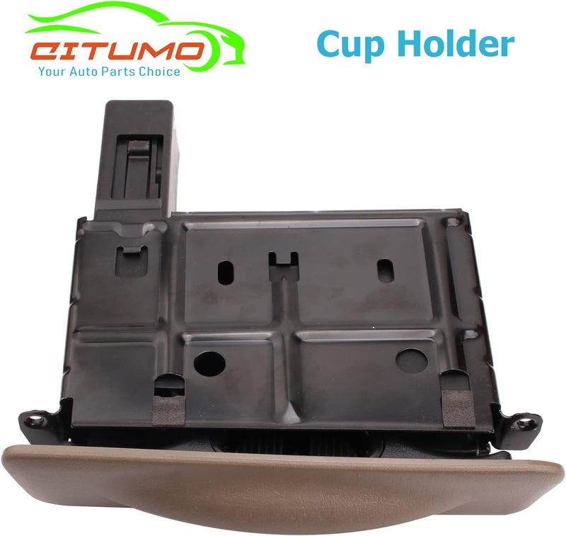 Citumo Dashboard Cup Holder Replacement for Ford Super Duty and Excursion - Pebble Tan - Image 4
