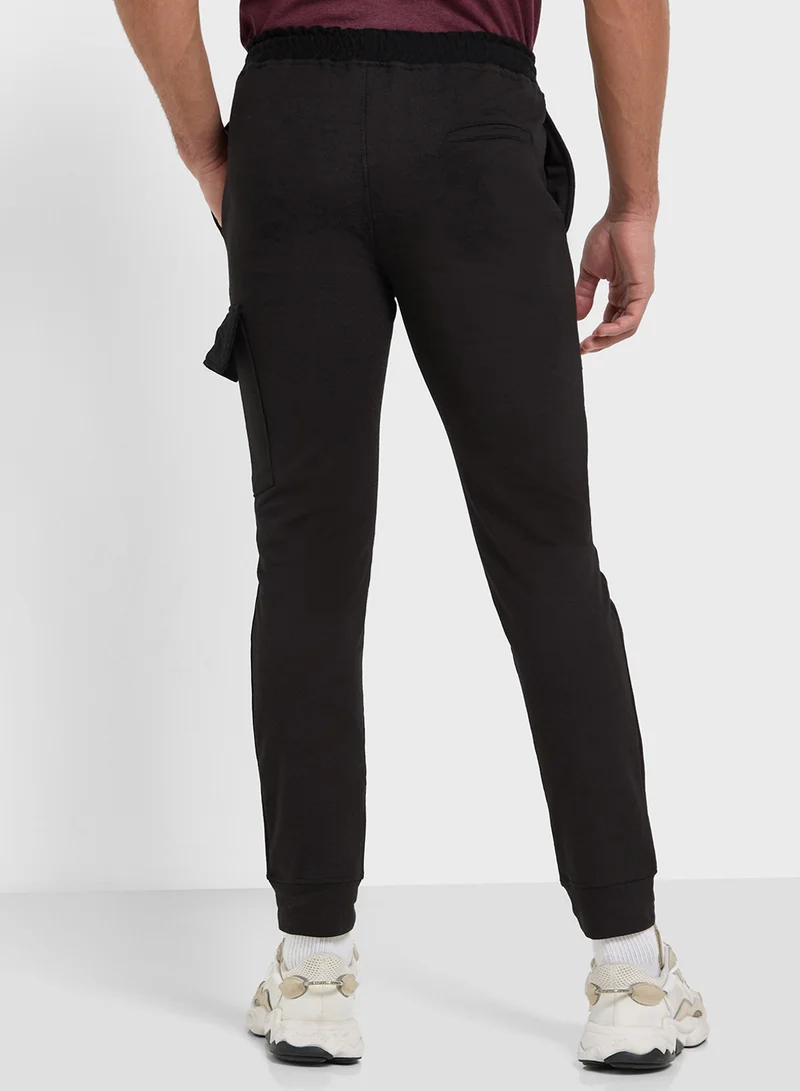 Seventy Five Slim Fit Cargo Joggers