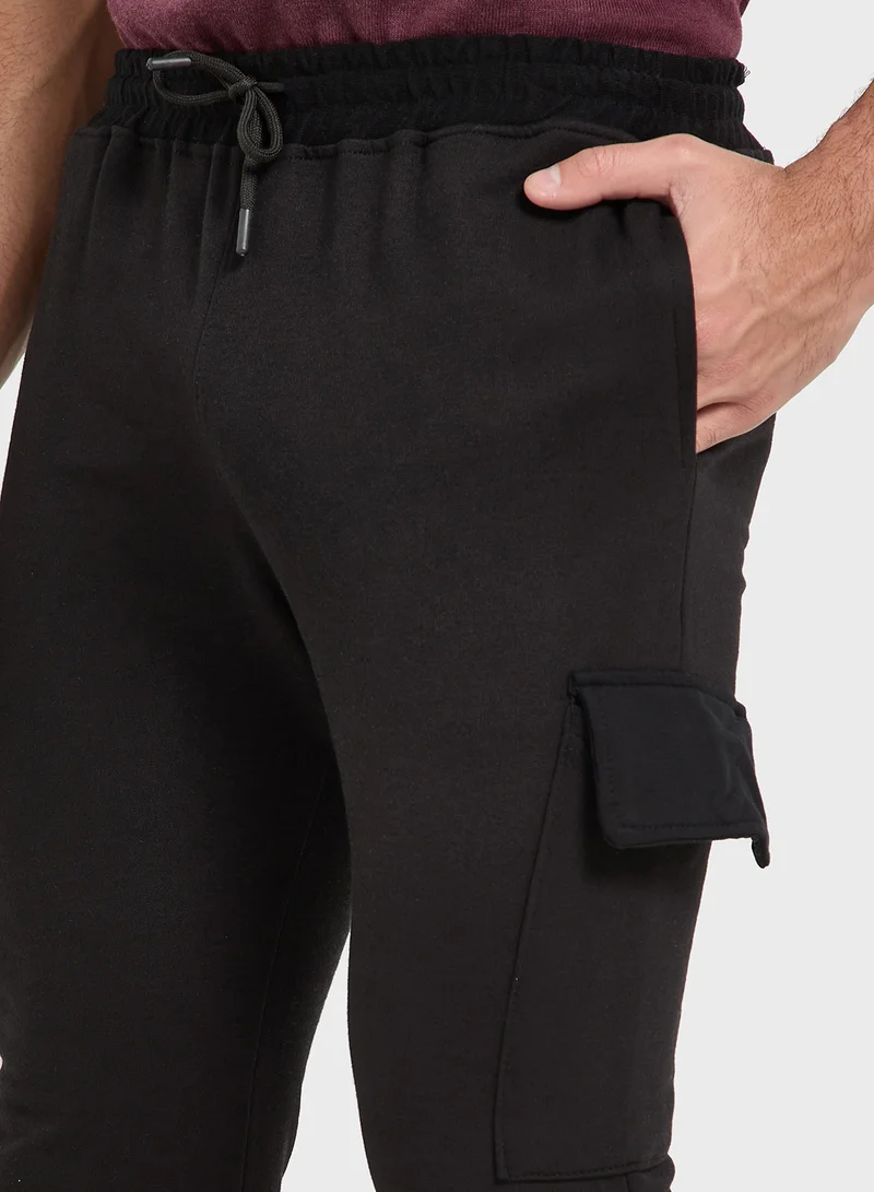 Seventy Five Slim Fit Cargo Joggers