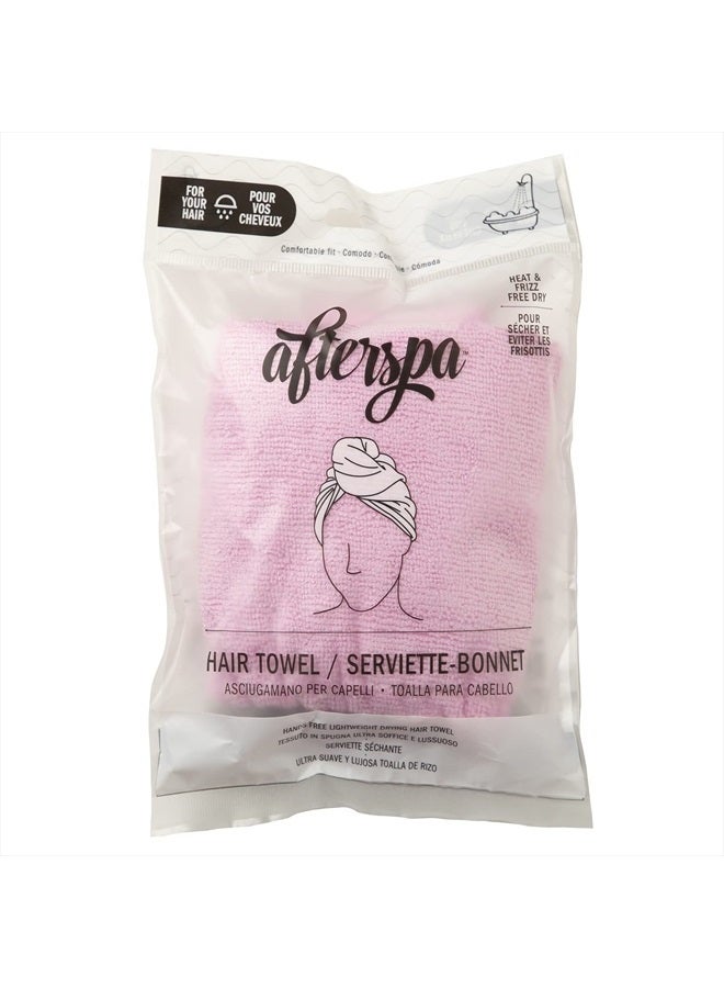 afterspa Hair Towel Wrap - AfterSpa Beauty - This Hair Towel Helps Reduce The Frizz And Maintain Healthier Hair By Cutting The Time Of Blow Drying And Heat Exposure Which Ultimately Reduces The Risk Of Split - Image 2