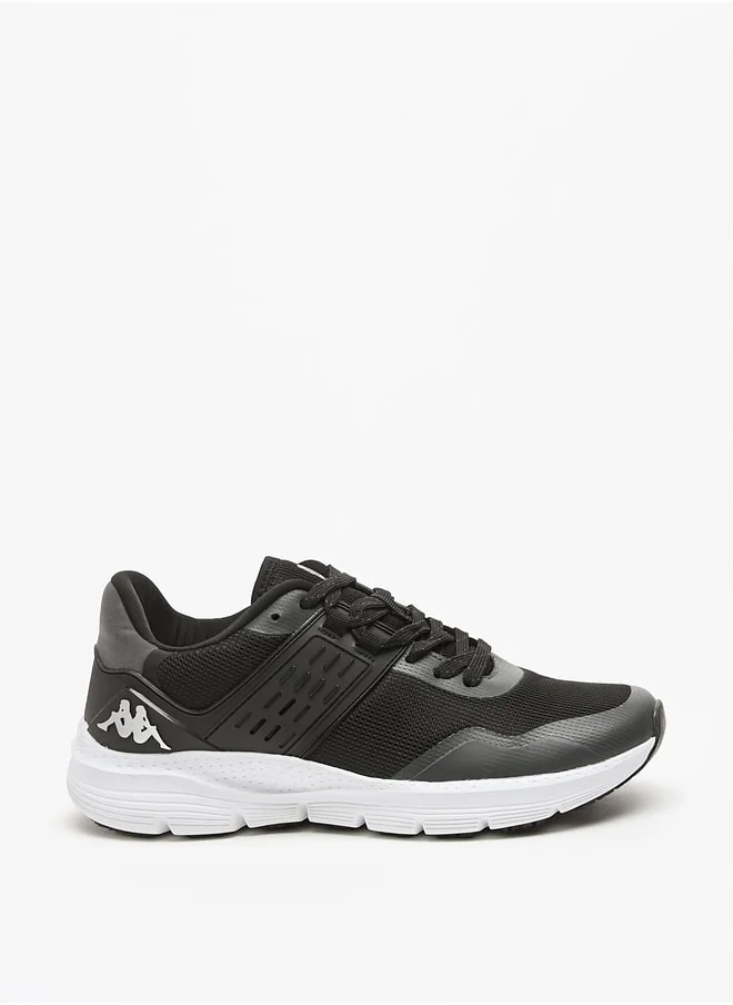كابا Men's Textured Sports Shoes with Lace-Up Closure