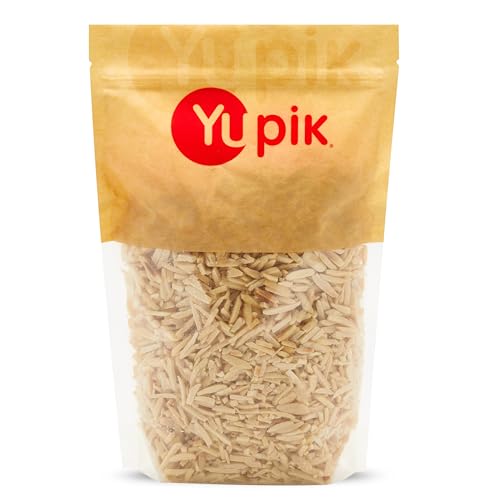 Yupik Slivered California Almonds, 35.2 Ounce, Chopped Raw Blanched Almonds, Gluten-Free, Kosher, Raw, Good Source Of Protein, Fiber, Iron & Calcium, Low In Carb, Pack of 1 - Image 1
