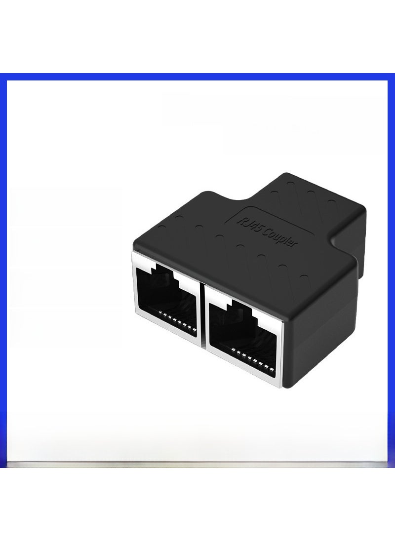Generic Gigabit RJ45 Splitter Adapter 1-to-2 Connector[58] regular three-way network cable [58] regular three-way network cable 