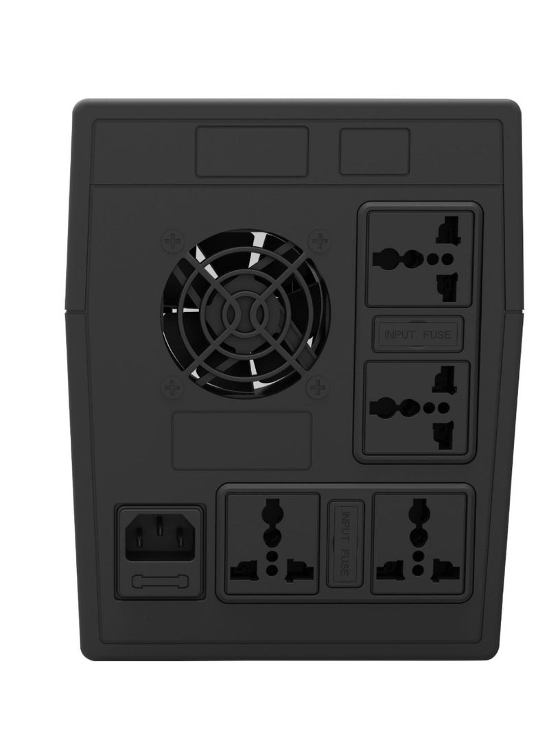 NCTS QSTROM PRO 2000VA (2000VA/1200W) UPS تفاعلي للألعاب - Image 2