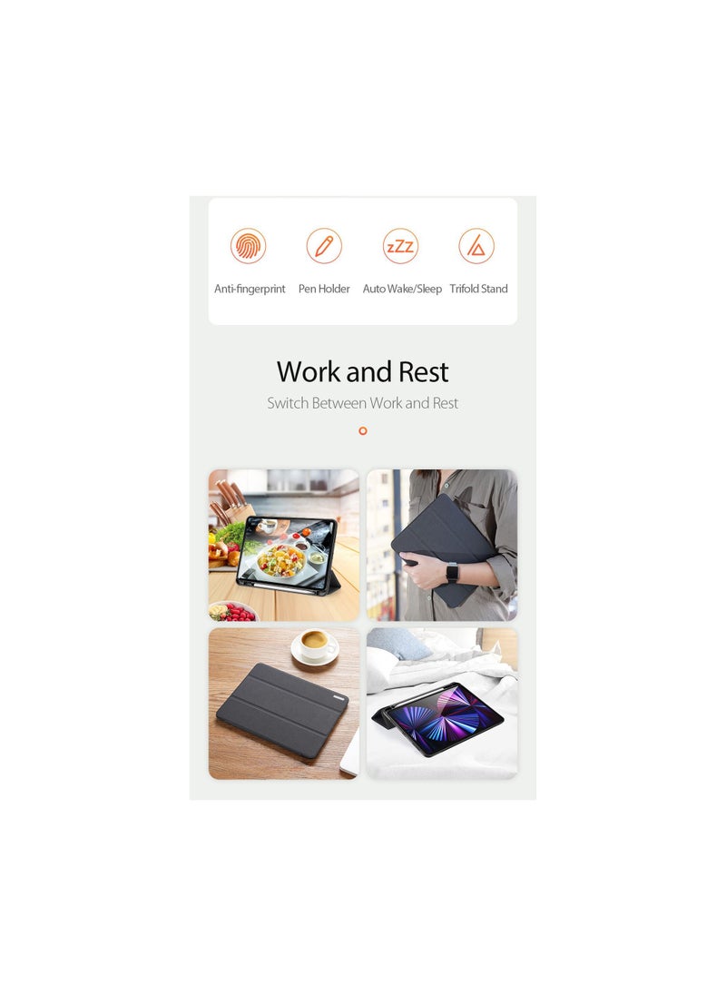 BRANDTECH Case with Screen Guard For iPad 10.2 Grey  - Image 1