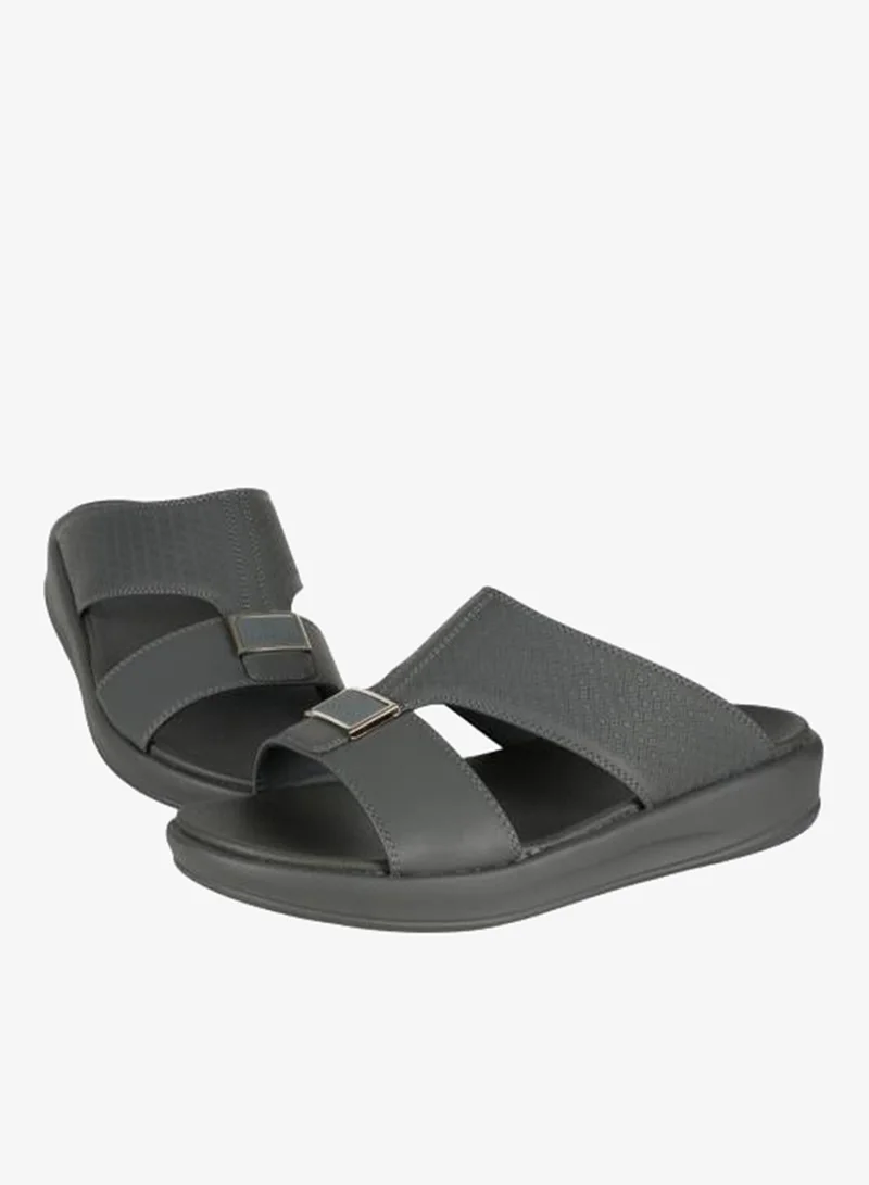 Barjeel Uno Charcoal 008-3710 Barjeel Uno Mens Arabic Sandals 6878-M124 Charcoal for Men | Best Price UAE