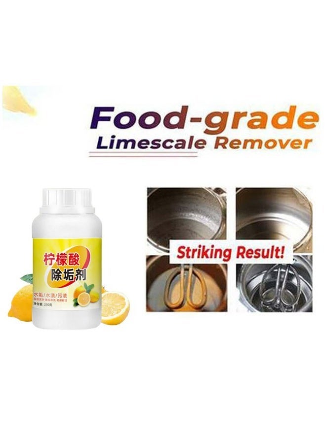 مسحوق تنظيف الكاتل السحري (100 جرام) - مزيل الرواسب الجيرية والأملاح - للغلايات، الترامس، والمجات الاستانلس - Image 4