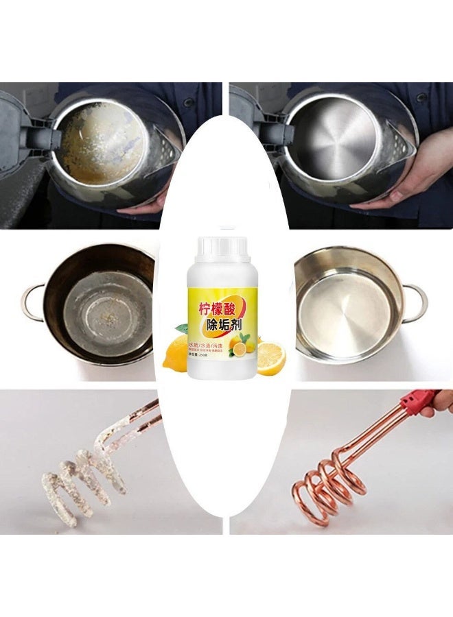 مسحوق تنظيف الكاتل السحري (100 جرام) - مزيل الرواسب الجيرية والأملاح - للغلايات، الترامس، والمجات الاستانلس - Image 5