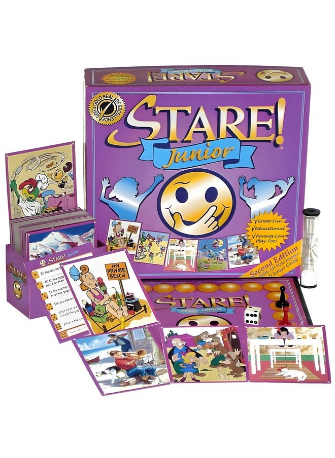 Game Development Group Stare Junior - The Exciting, Award-Winning Game of Memory and Observation - Fun & Educational for The Whole Family, Ages 6 and Up  - Image 2