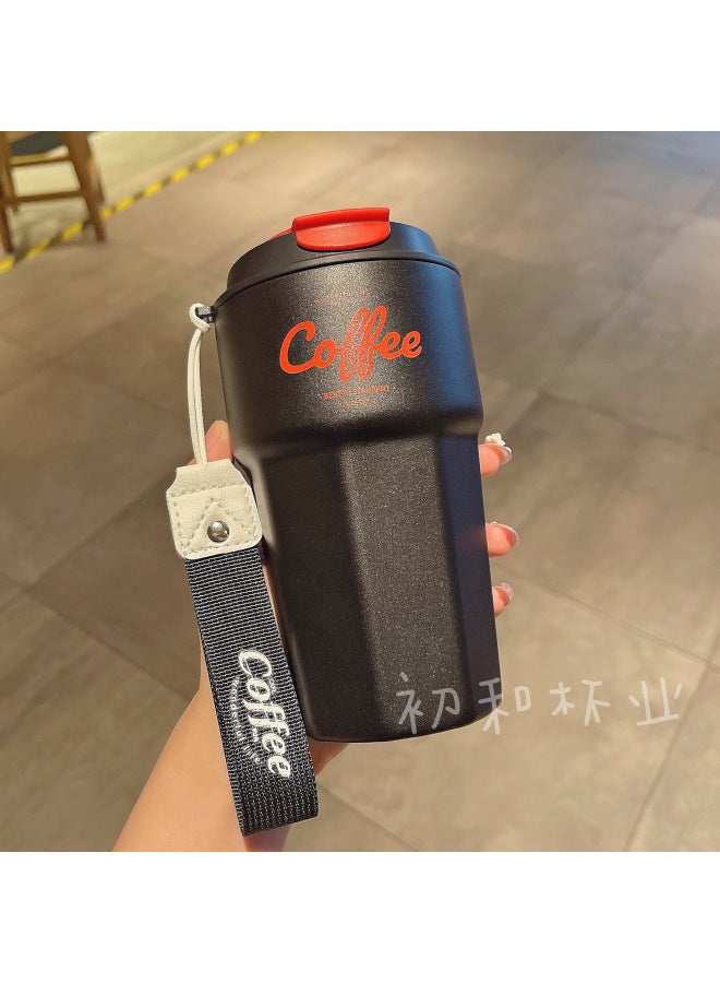 Direct Vacuum Cup 304 Stainless Steel Coffee Vacuum Office Cup Creative Outdoor Leisure Carrying