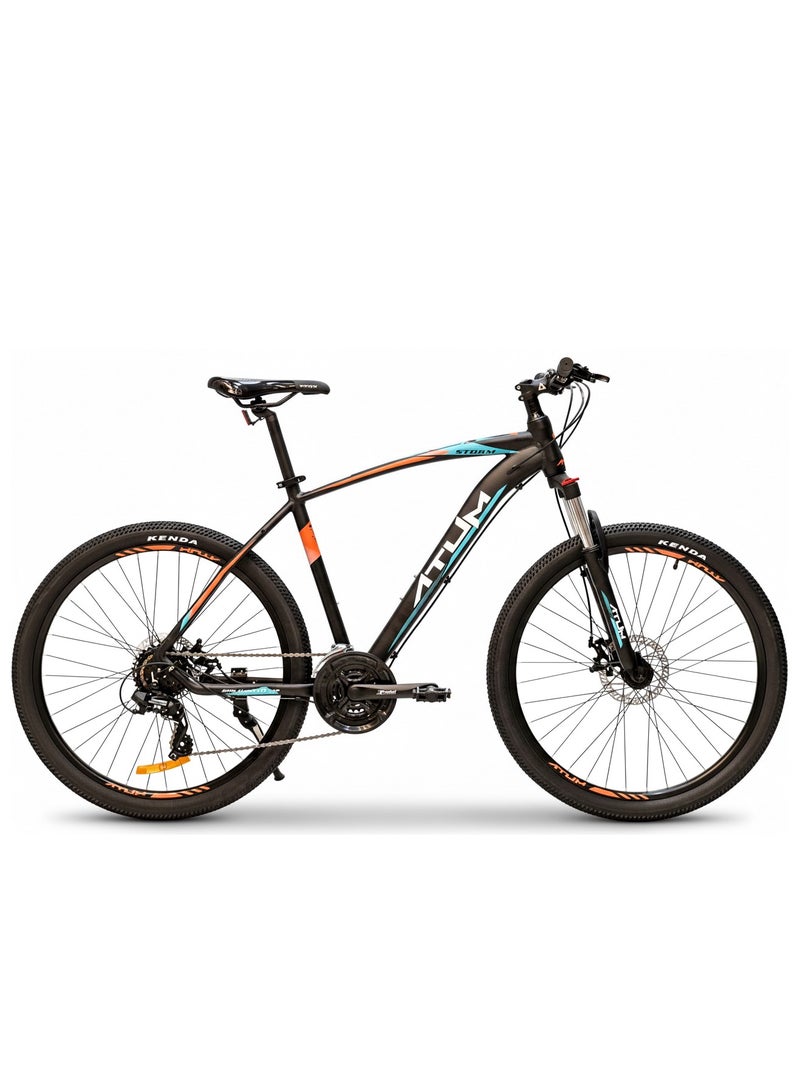 أتوم دراجة جبلية Atum Storm 26 V3 بإطار ألمنيوم 6061 وفرامل ديسك Shimano 24 سرعة - Image 1