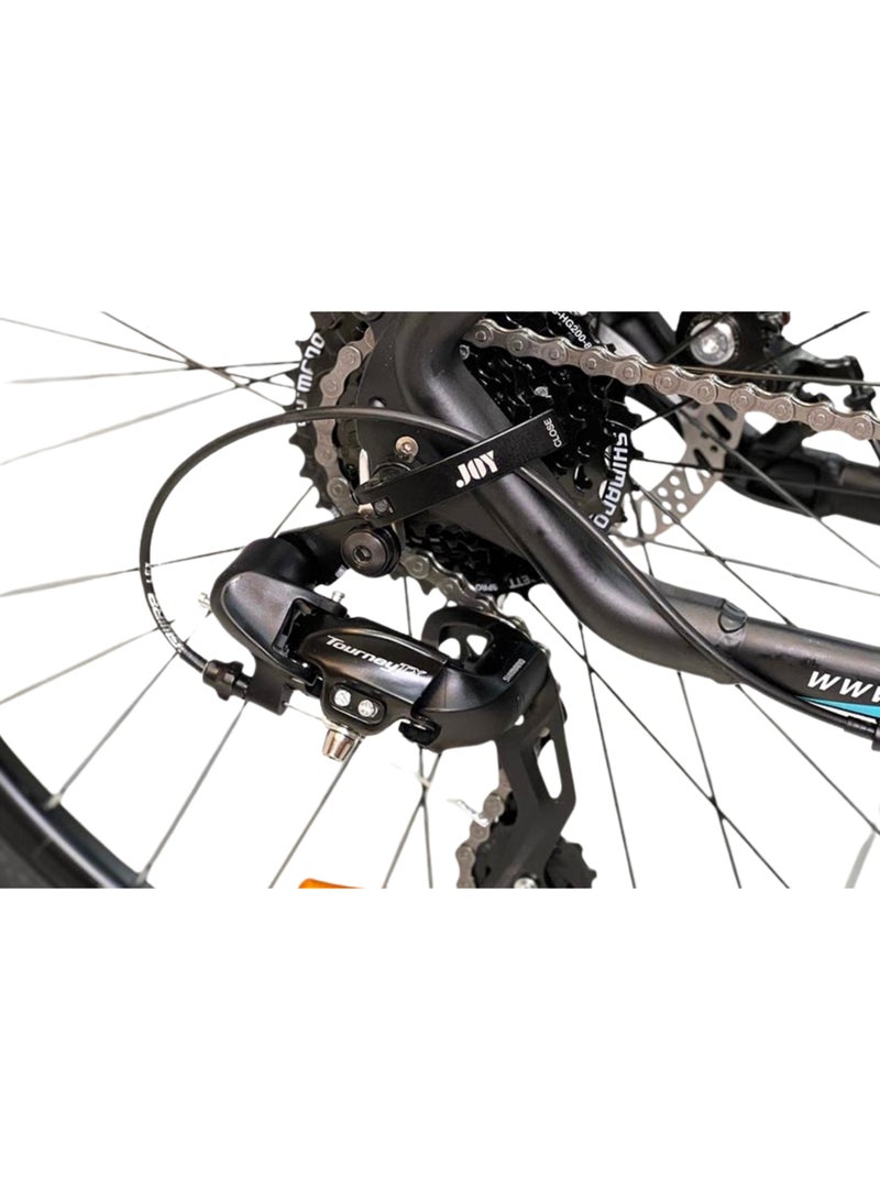 أتوم دراجة جبلية Atum Storm 26 V3 بإطار ألمنيوم 6061 وفرامل ديسك Shimano 24 سرعة - Image 5