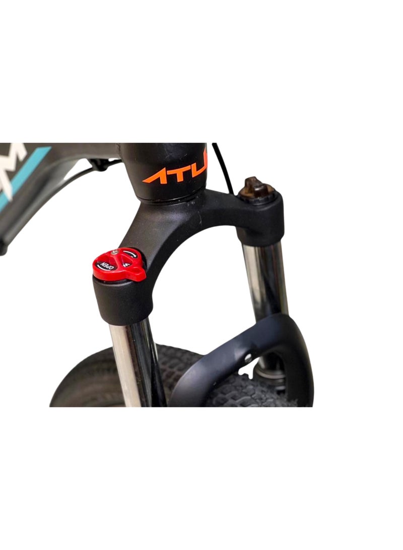 أتوم دراجة جبلية Atum Storm 26 V3 بإطار ألمنيوم 6061 وفرامل ديسك Shimano 24 سرعة - Image 3